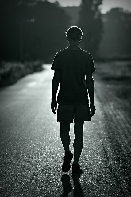 man walking away missed opportunity